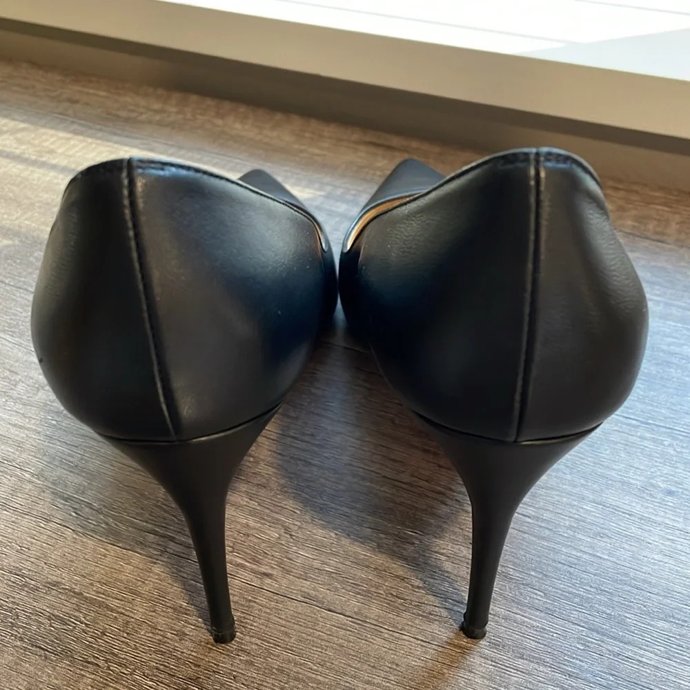 Christian Louboutin So Kate Black Napa Leather Stiletto Heels 85mm Size 39.5 - Picture 4 of 11